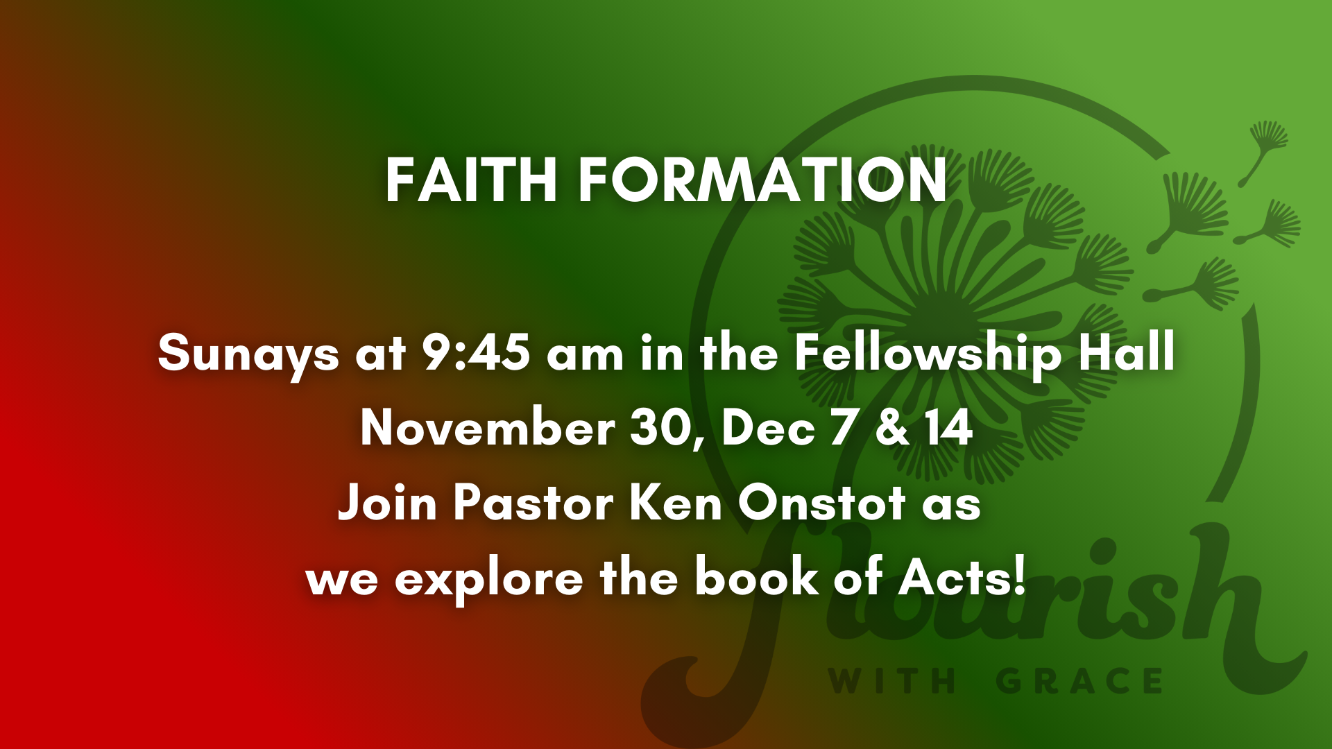 Faith Formation